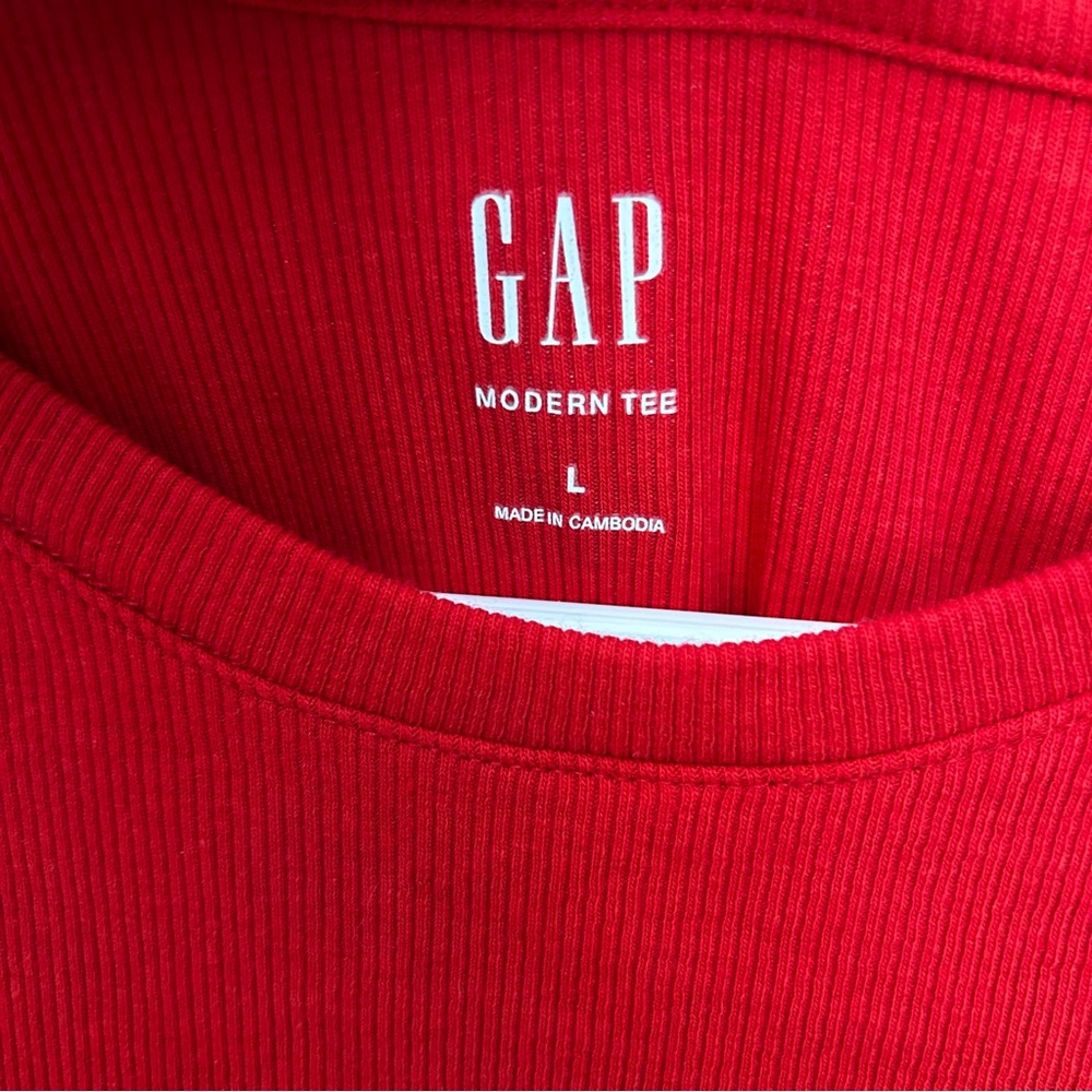 GAP Modern Rib T-Shirt - Picture 3 of 4